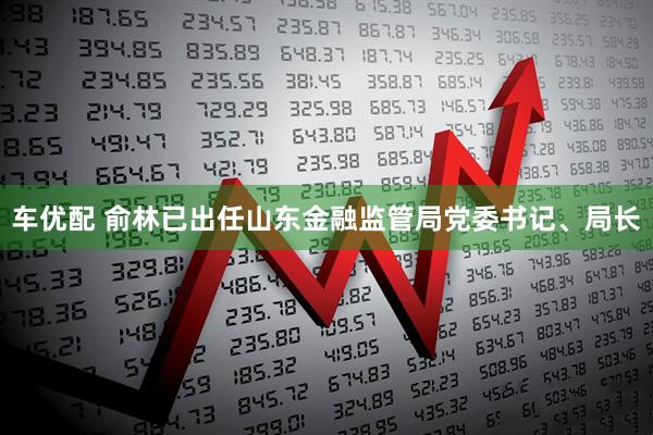 车优配 俞林已出任山东金融监管局党委书记、局长