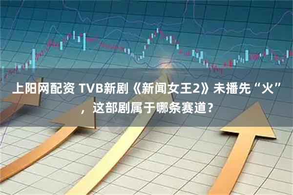 上阳网配资 TVB新剧《新闻女王2》未播先“火”,这部剧属于哪条赛道?